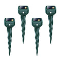 Mole Repellent Solar Powered, 4 Pack Snake & Skunk Repellent for Yard, IP 65