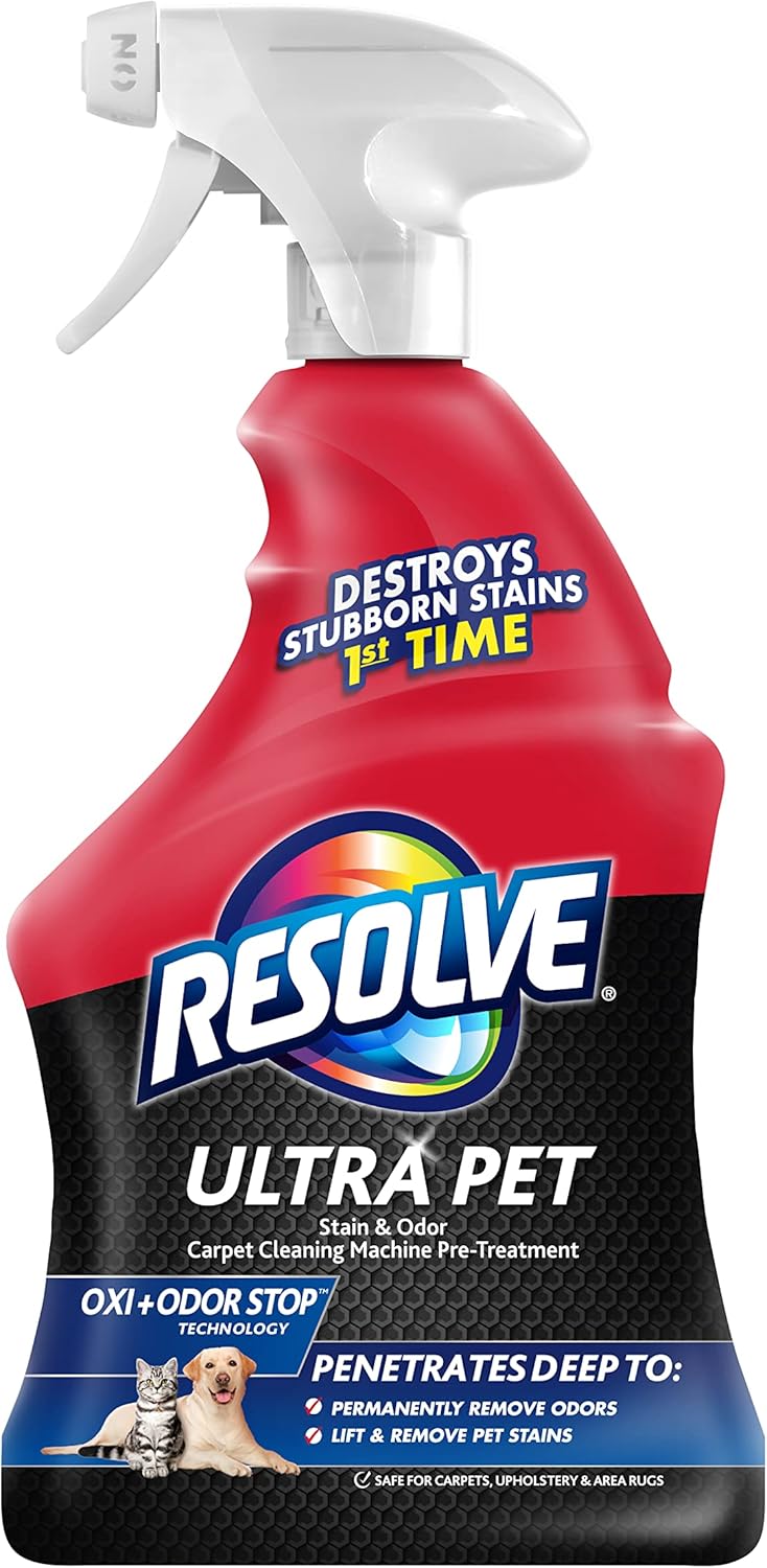 Resolve Ultra Pet Carpet Cleaner Spray ‰ÛÒ for Removal of Pet Stains & Odors