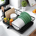 Kitsure Dish Drying Rack for Kitchen Counter, Stainless Steel Sink