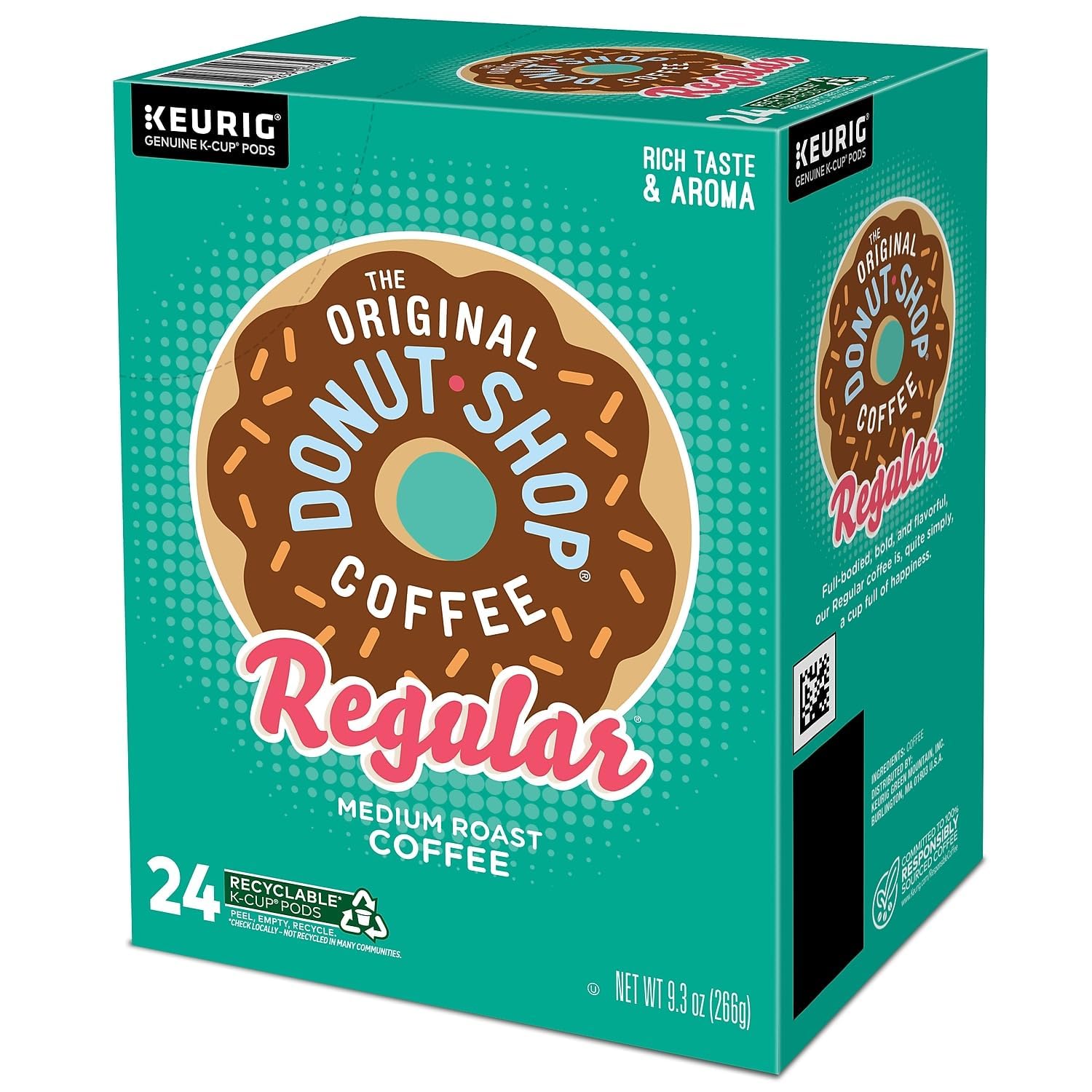 The Original Donut Shop Regular Keurig Single-Serve K-Cup Pods, Medium Roast