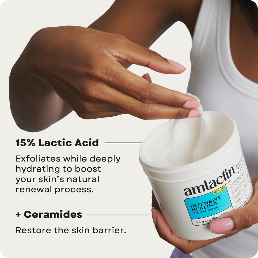 AmLactin Intensive Healing - Therapeutic Body Cream for Extremely Dry Skin