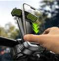 LISEN Bike Phone Holder, Super Easy Install Motorcycle Phone Mount Ebike