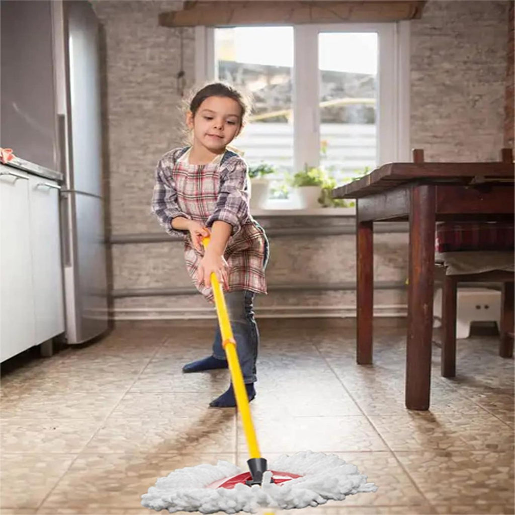Spin Mop Replacement Head 4 Pack Mop Refill Compatible with Ocedar Triangle