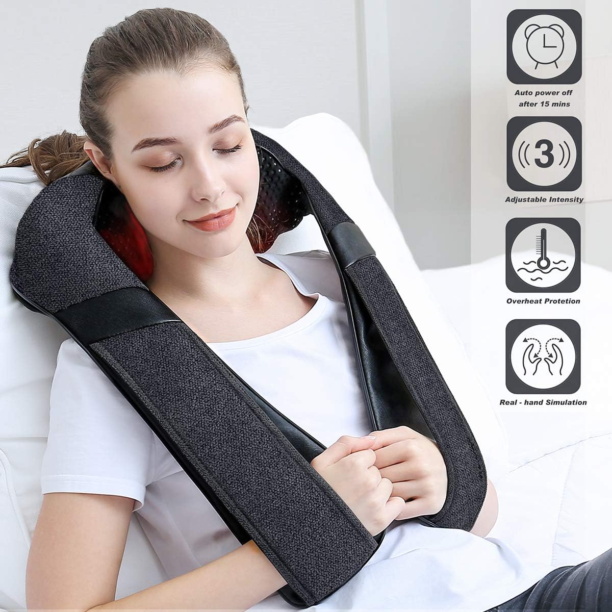 Mirakel Mothers Day Gifts for Mom Wife Women, Neck Massager for Pain Relief