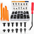 GOOACC 240PCS Bumper Retainer Clips Car Plastic Rivets Fasteners Push
