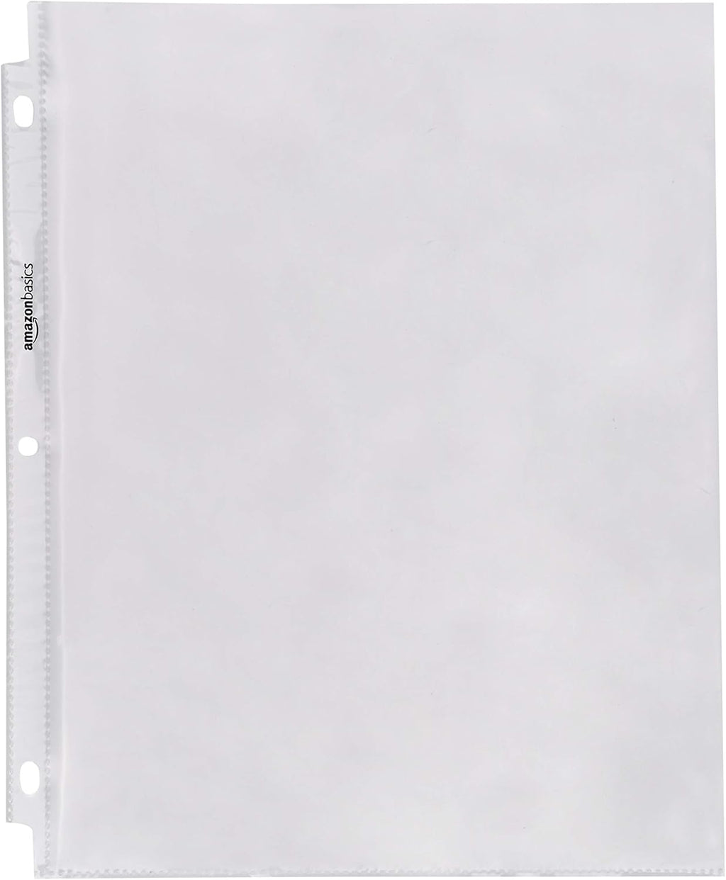 Amazon Basics Sheet Protectors for 3 Ring Binder, Heavyweight, Acid-Free