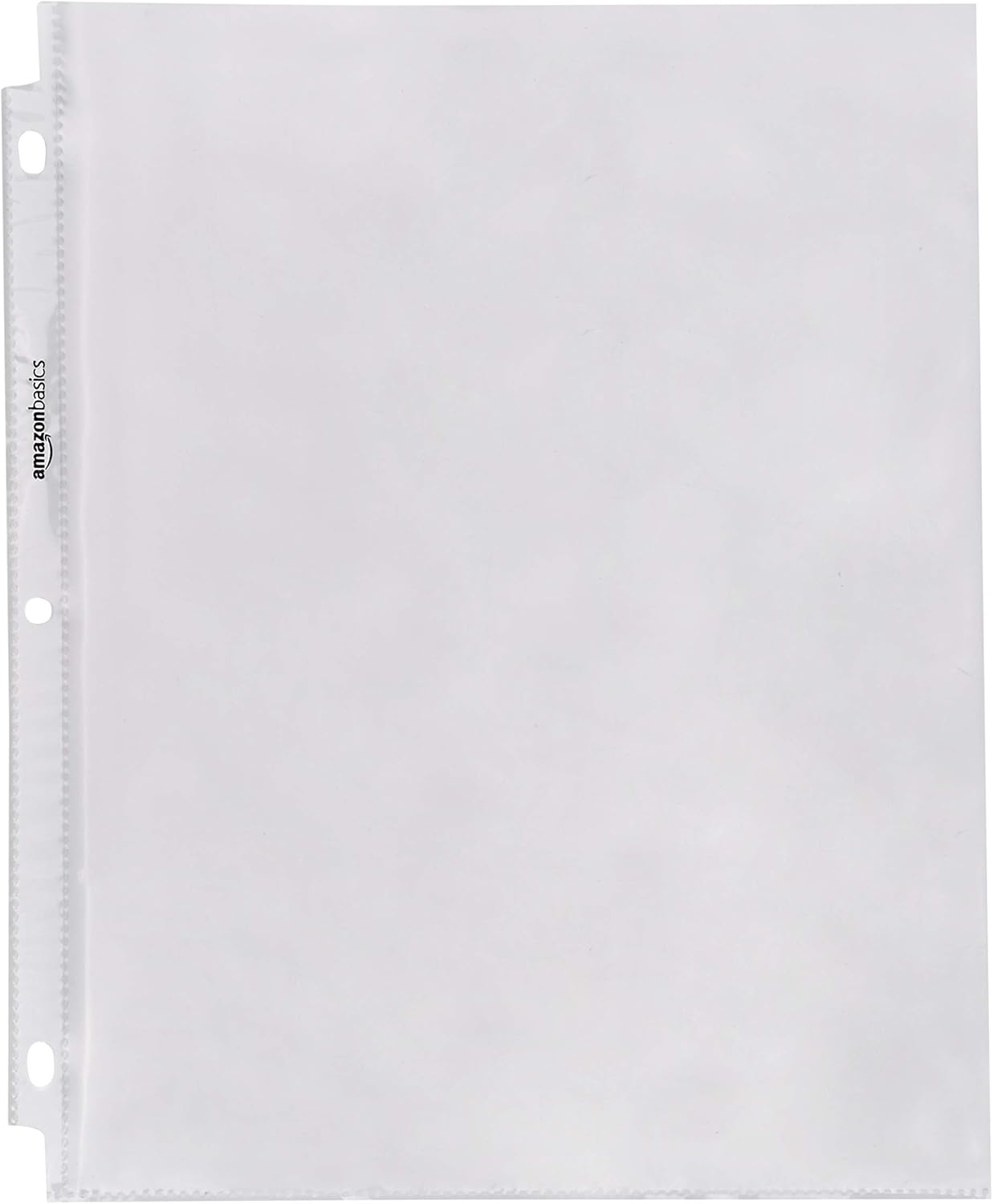 Amazon Basics Sheet Protectors for 3 Ring Binder, Heavyweight, Acid-Free