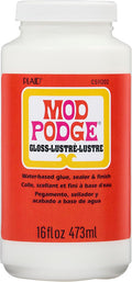 Mod Podge Gloss Sealer, Glue & Finish: All-in-One Craft Solution- Quick Dry