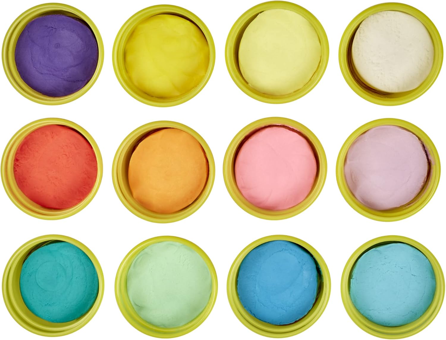 Play-Doh Pastel Colors Bulk 12-Pack of 4-Ounce Cans, Party Favors, Kids Arts