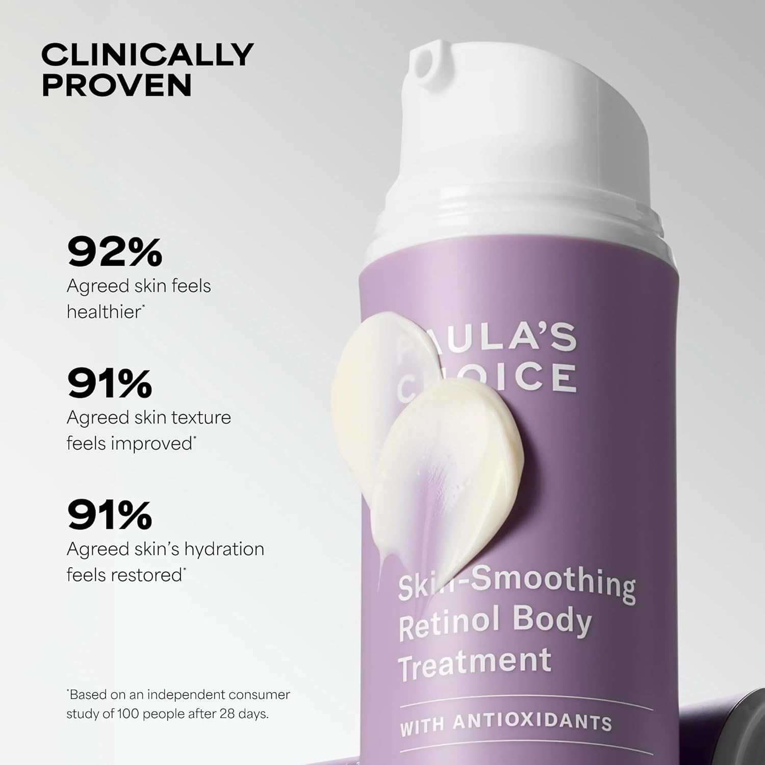 Paula's Choice Retinol Skin-Smoothing Body Lotion Treatment, Body Cream with