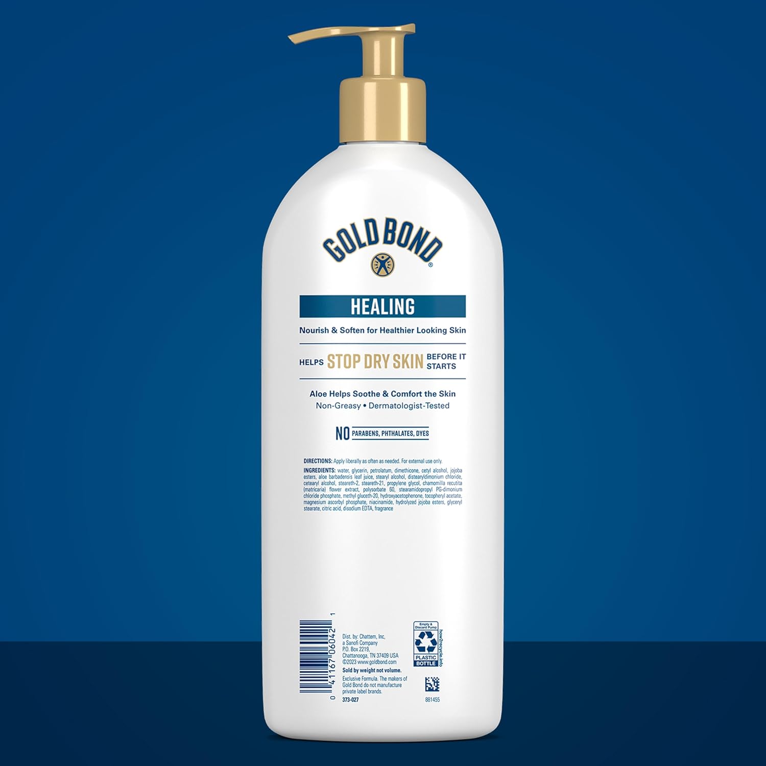 Gold Bond Healing Hydrating Lotion With Aloe Moisturizes, Heals & Smooths Dry
