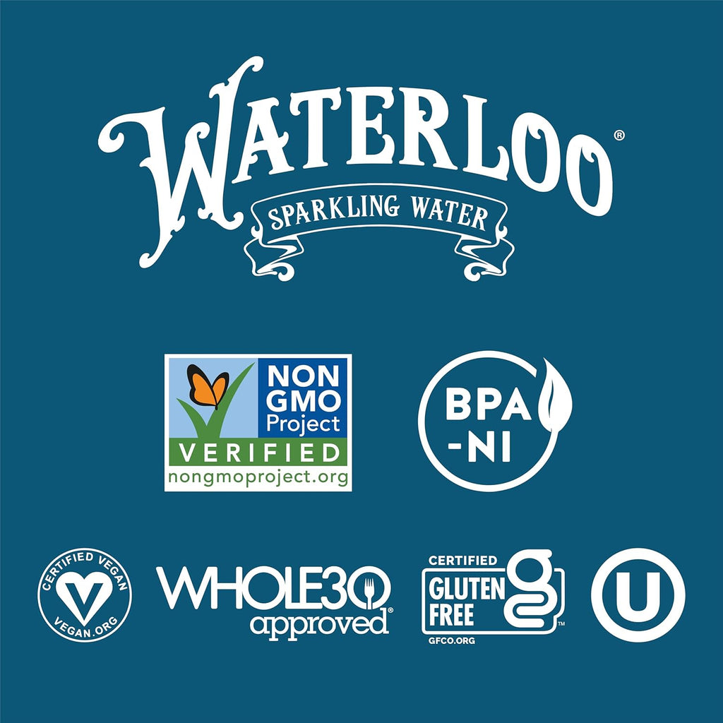 Waterloo Sparkling Water, Blackberry Lemonade Naturally Flavored, 12 Fl Oz