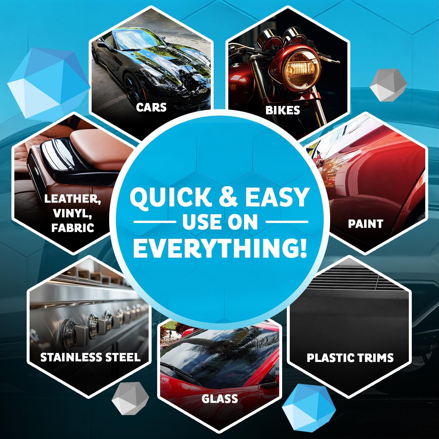 MAXLONE ‰ã¢ Car Spray with Tripheneå¨ Technology, Quick Spray & Wipe All