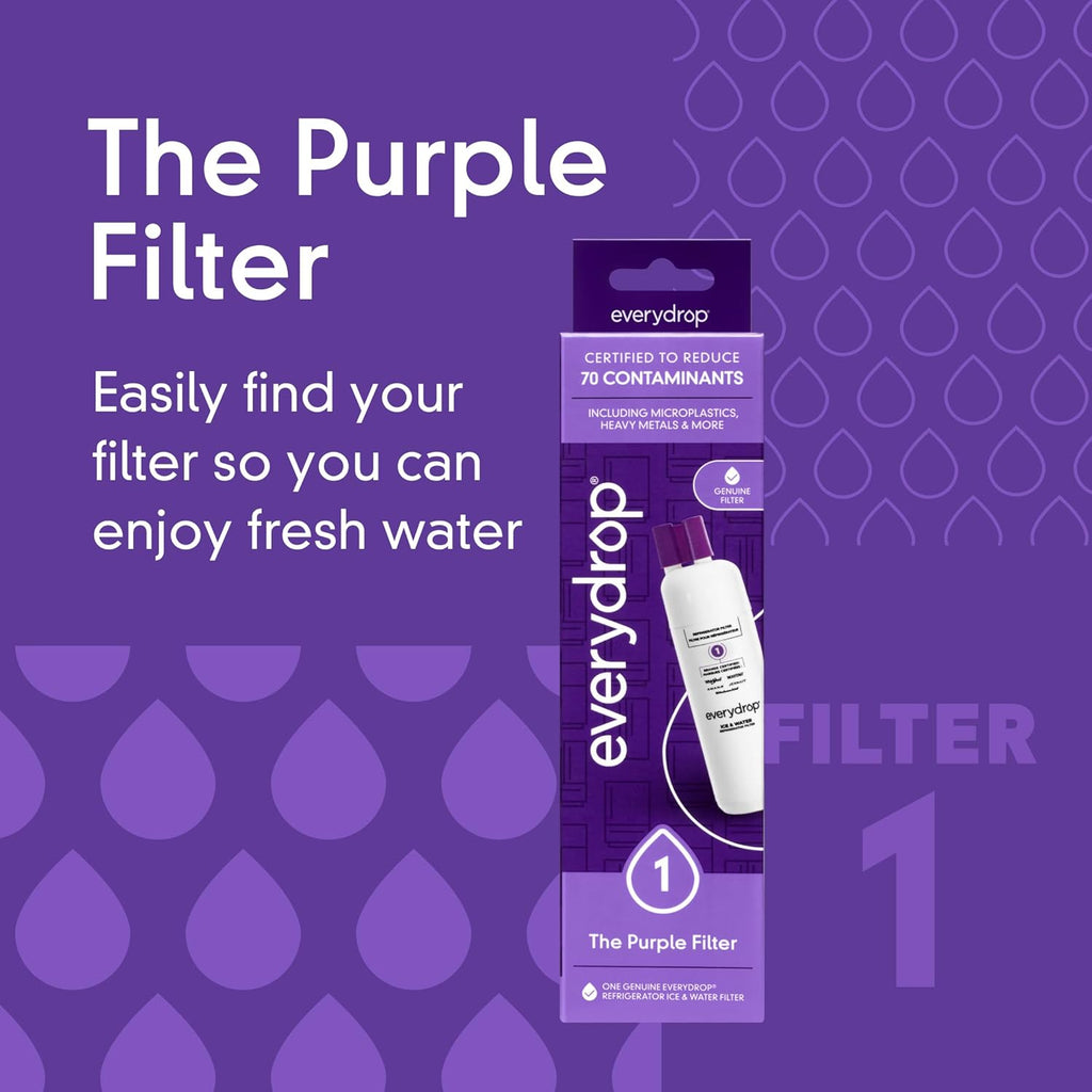 everydrop by Whirlpool Ice and Water Refrigerator Filter 1, EDR1RXD1