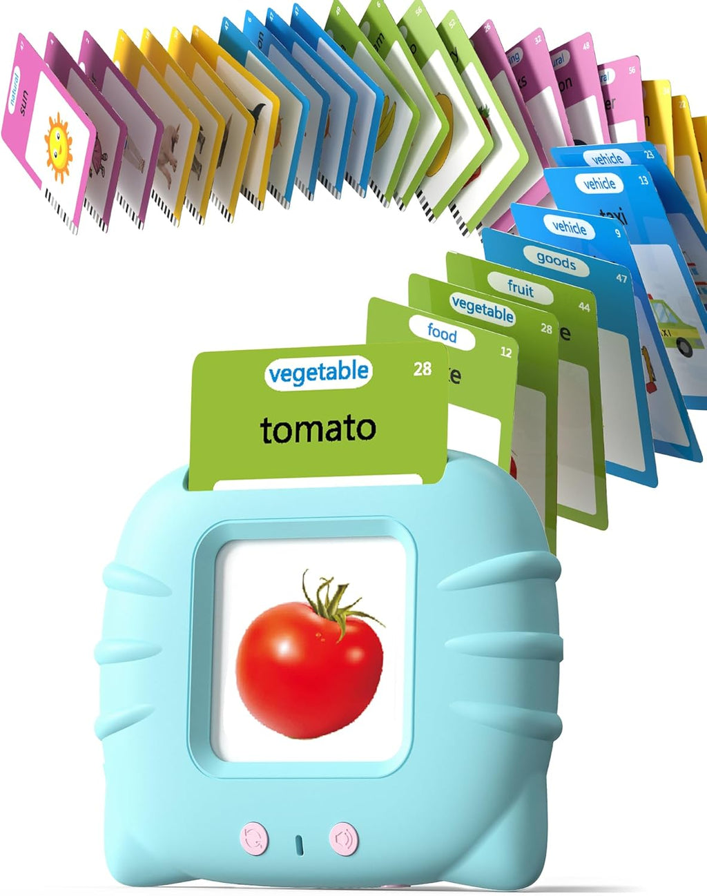 Airbition Talking Flash Cards for Toddlers 1 2 3 4 Year Olds, Montessori