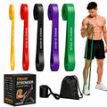 Resistance Bands for Working Out, 5-Level Pull Up Assistance Bands Set
