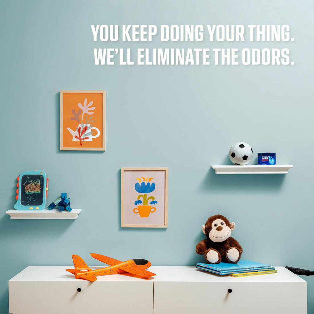 Ozium 4.5 Oz. Odor Eliminating Gel for Homes, Cars, Offices and More