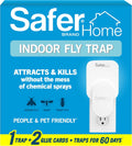 Safer Home Indoor Plug-In Fly Trap - SH502 - Effective Fruit Fly Traps for