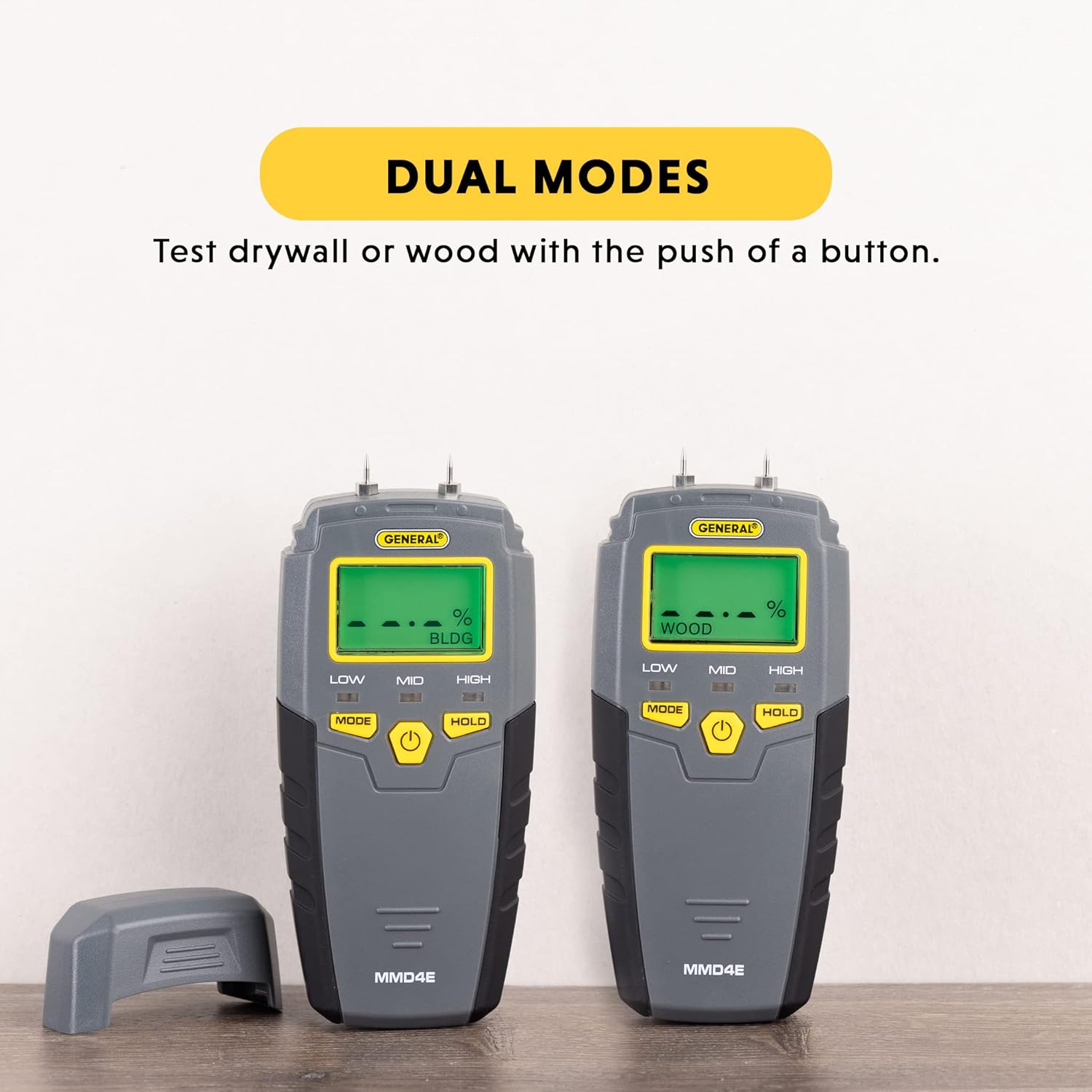General Tools MMD4E Digital Moisture Meter, Water Leak Detector, Moisture