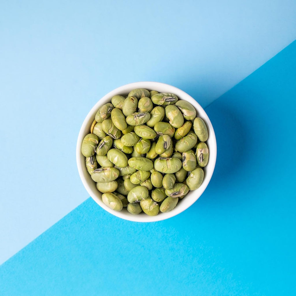 The Only Bean Crunchy Dry Roasted Edamame Snacks (Sea Salt), Healthy High