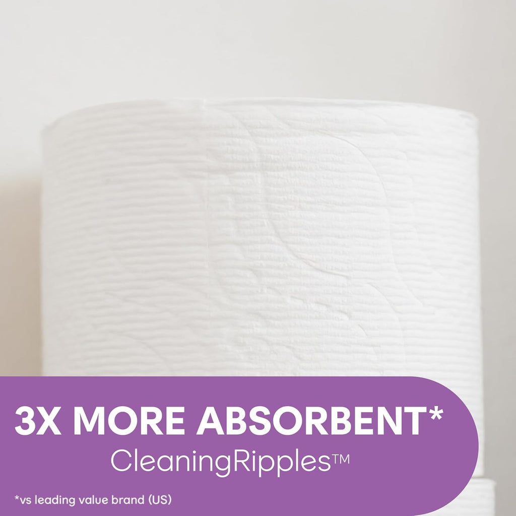 Cottonelle Ultra Comfort Toilet Paper with Cushiony CleaningRipples Texture