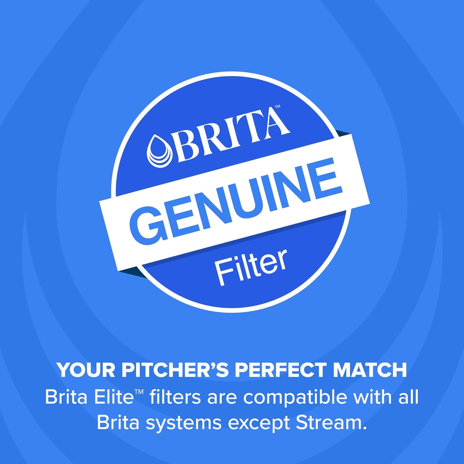 Brita Filter Replacements for Water Pitchers and Dispensers, Elite, NSF