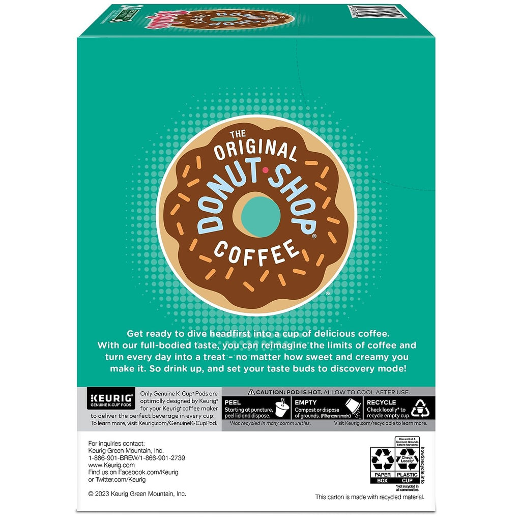 The Original Donut Shop Regular Keurig Single-Serve K-Cup Pods, Medium Roast