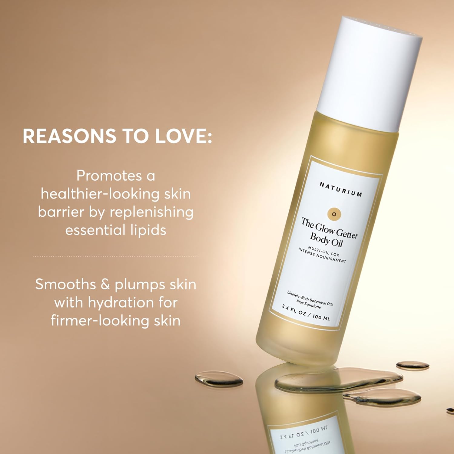 Naturium The Glow Getter Body Oil, Multi-Oil for Intense Nourishment