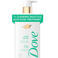 Dove Serum Body Wash Acne Clear for troubled skin with Salicylic Acid 18.5 Fl