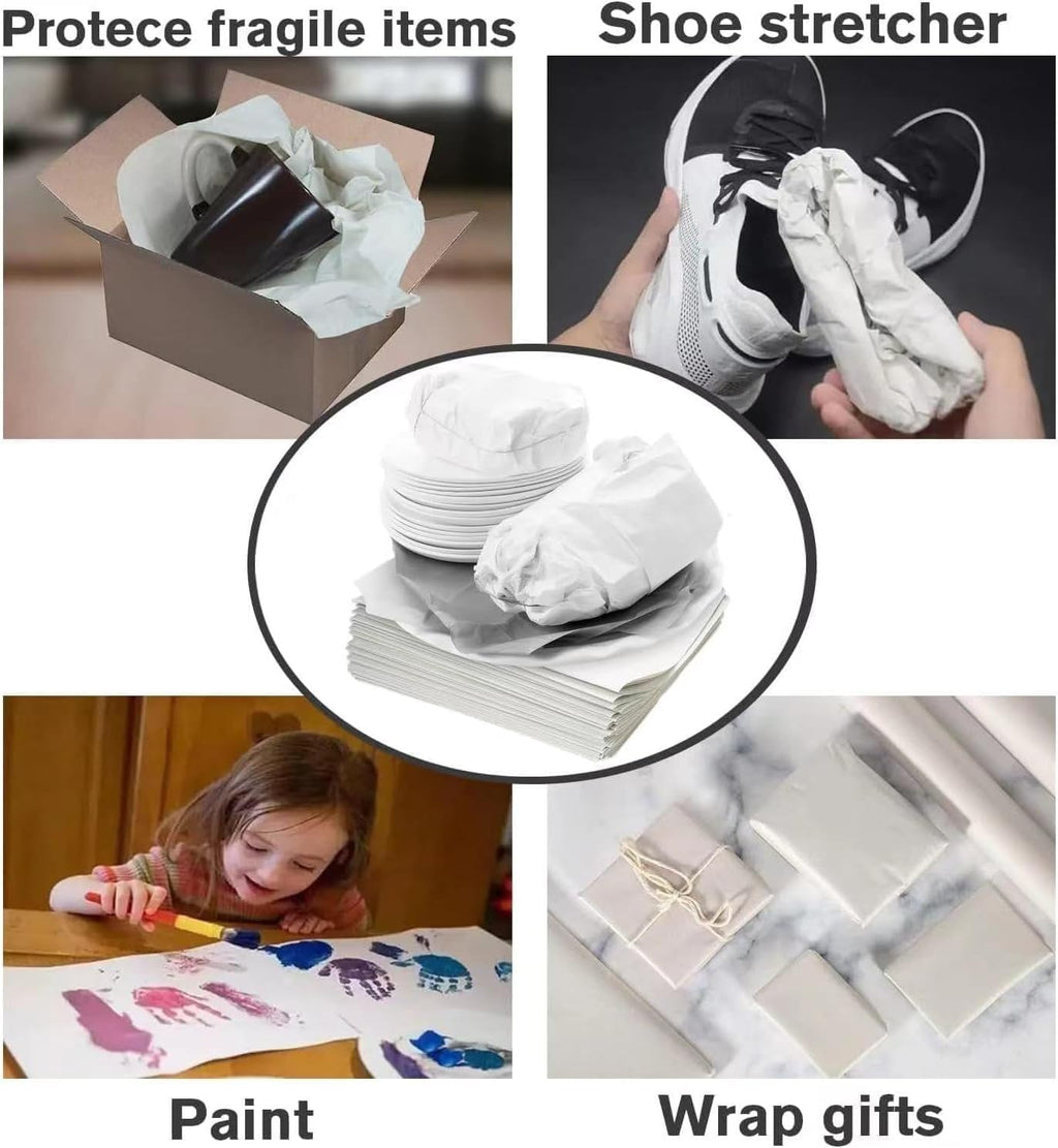 12 * 12 inch Packing Paper for Moving 100 Sheets Protecting Fragile China and