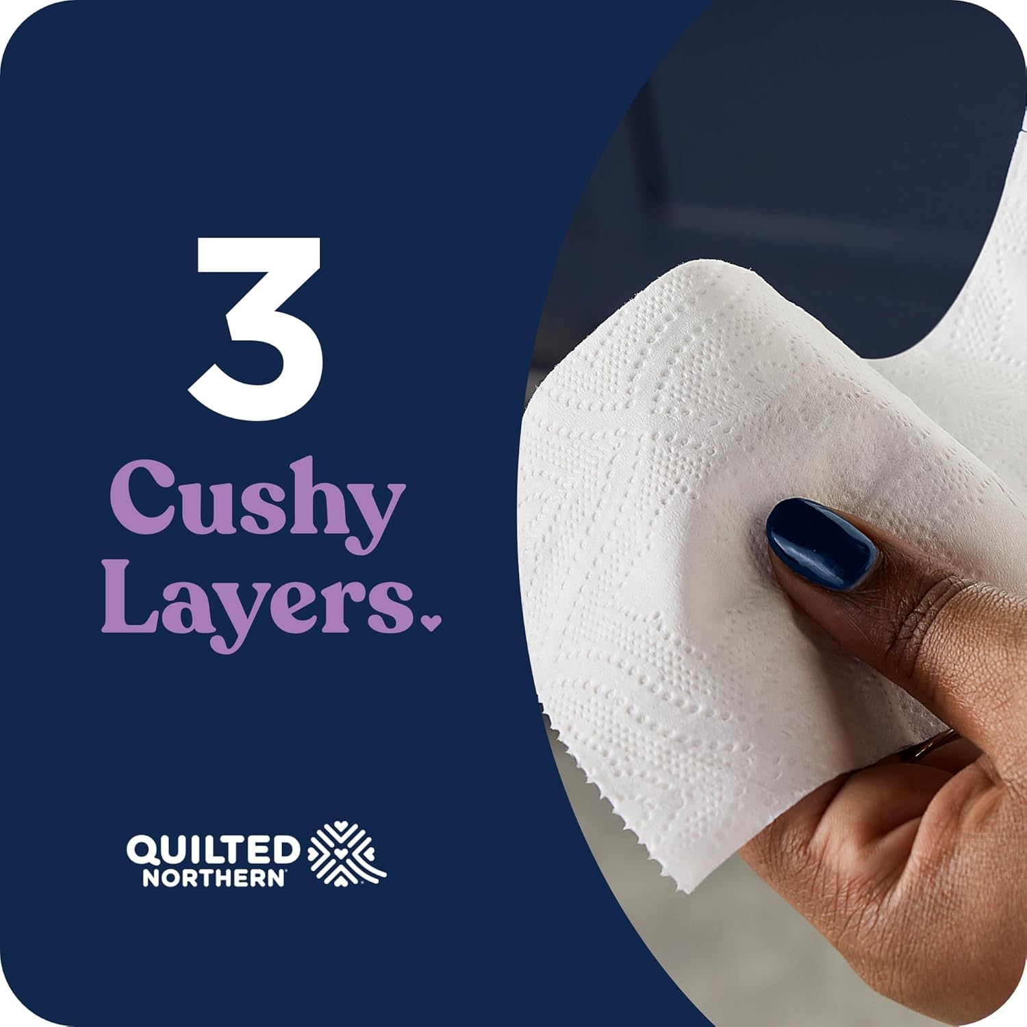 Quilted Northern Ultra Plush Toilet Paper, 6 Mega Rolls = 24 Regular Rolls