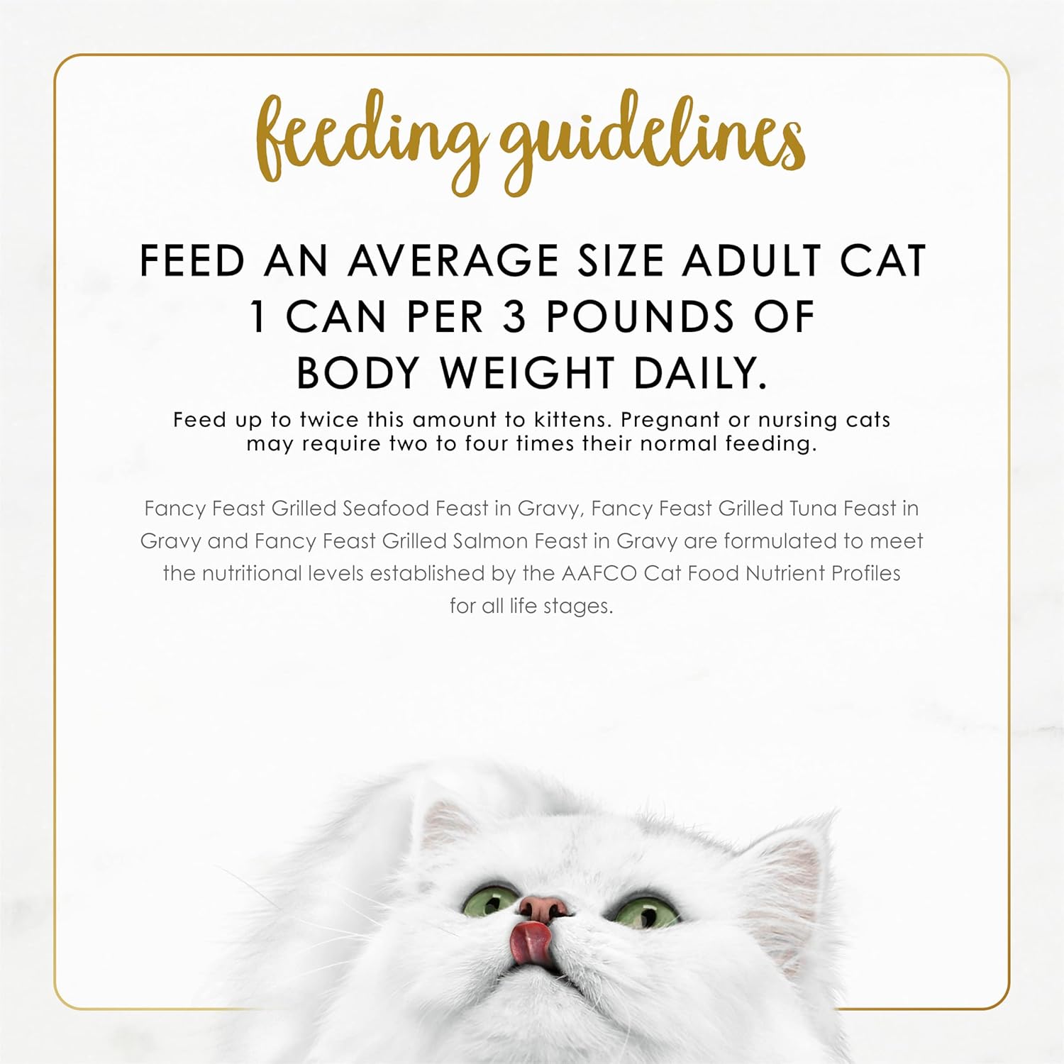 Purina Fancy Feast Grilled Wet Cat Food Seafood Collection in Wet Cat Food