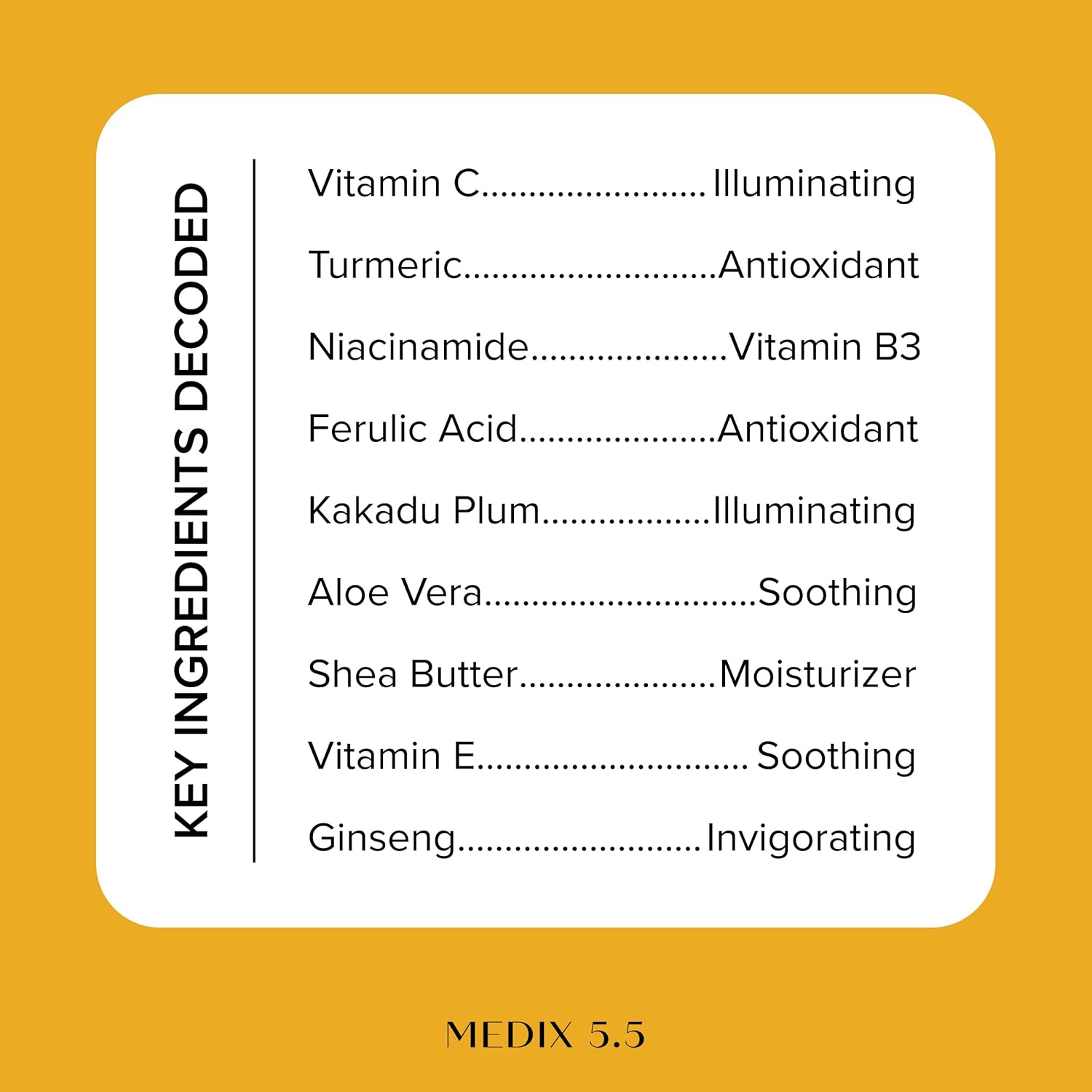 MEDIX Vitamin C Cream + Niacinamide Brightening Body Lotion