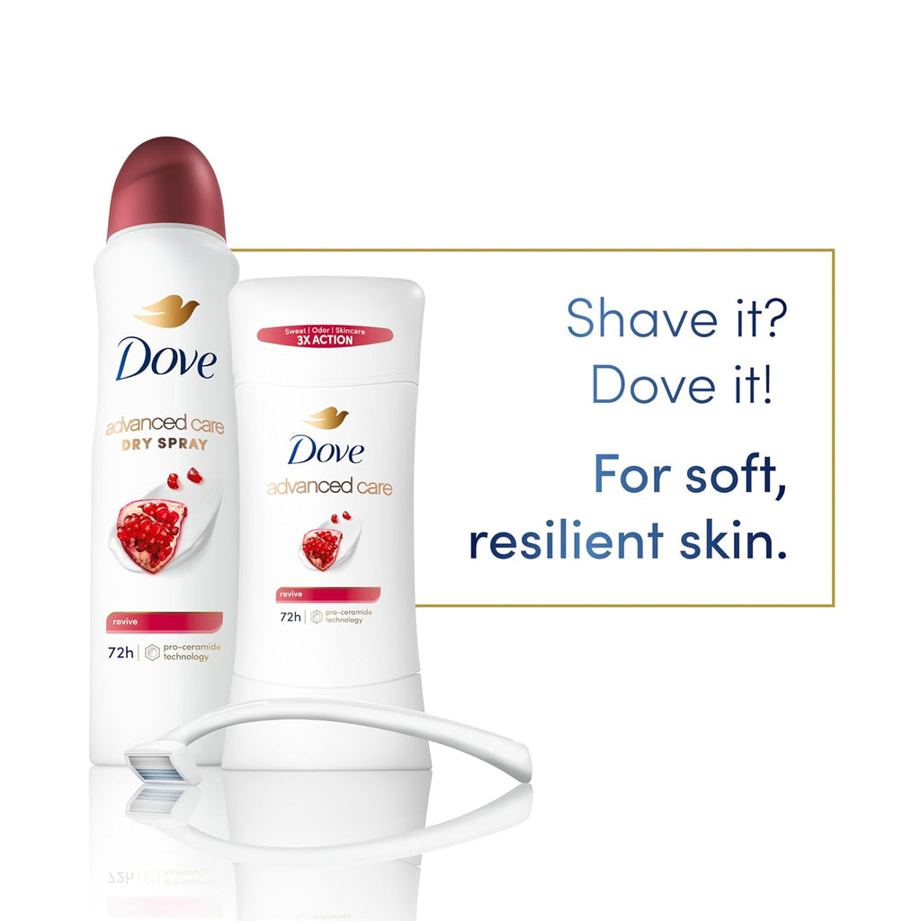Dove Advanced Care Antiperspirant Deodorant for Women Twin Pack Revive 72