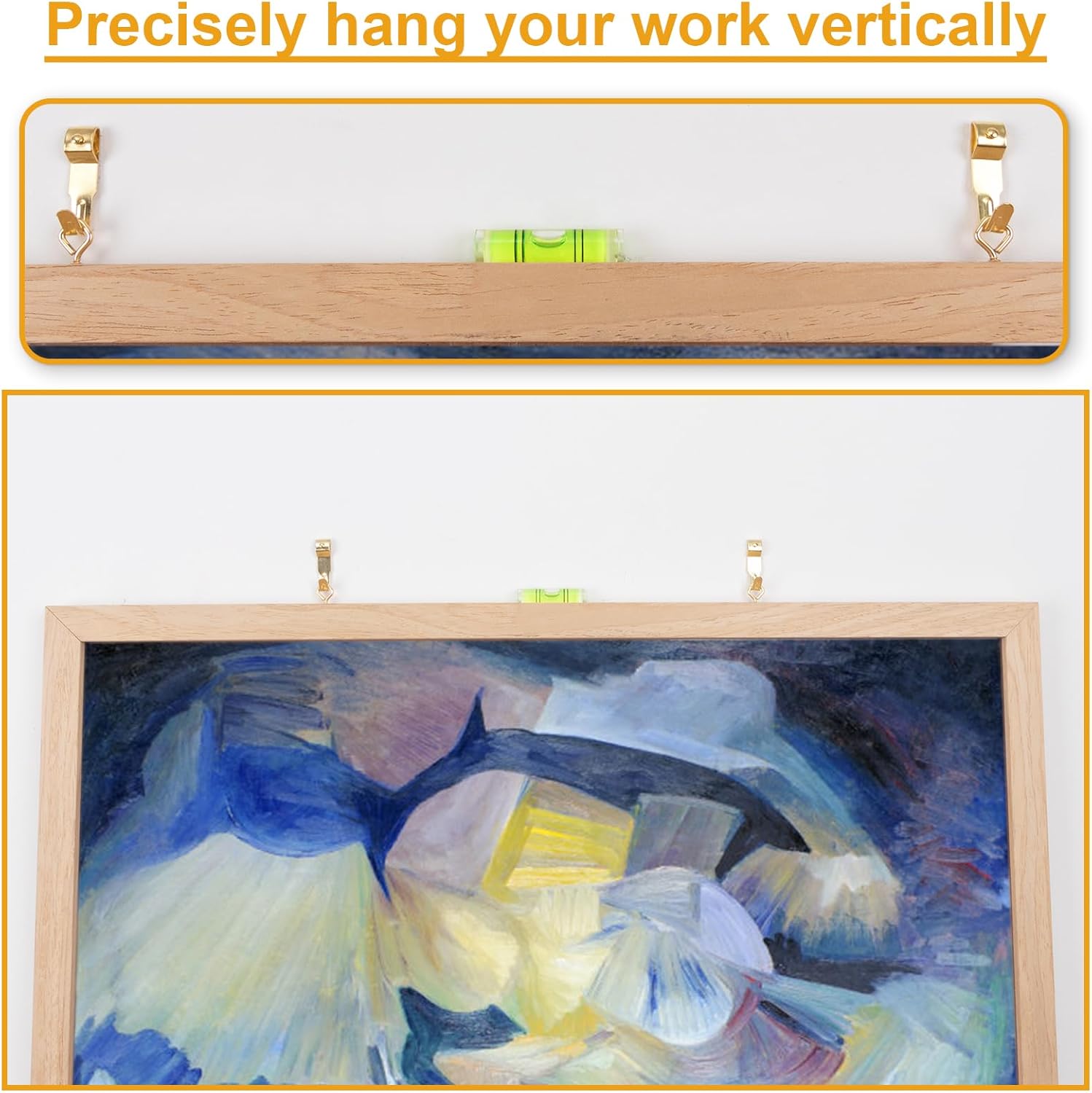 KURUI 303Pcs Picture Hanging Kit, Picture Hangers Assorted Kit with Heavy