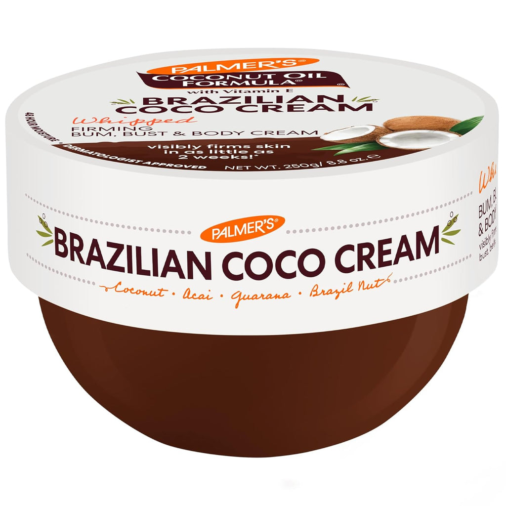 Palmer's Coconut Oil Formula Brazilian Coco Cream with Vitamin E, 8.8 Fl Oz