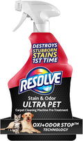 Resolve Ultra Pet Carpet Cleaner Spray ‰ÛÒ for Removal of Pet Stains & Odors