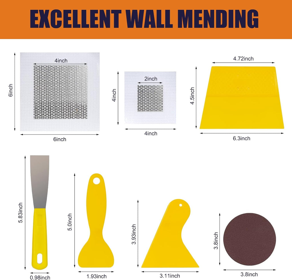 Drywall Repair Kit Drywall Hole Repair Patch Kits Wall Spackle Repair Paste