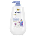 Dove Body Wash with Pump Anti-Stress Blue Chamomile & Oat Milk, for 24hr