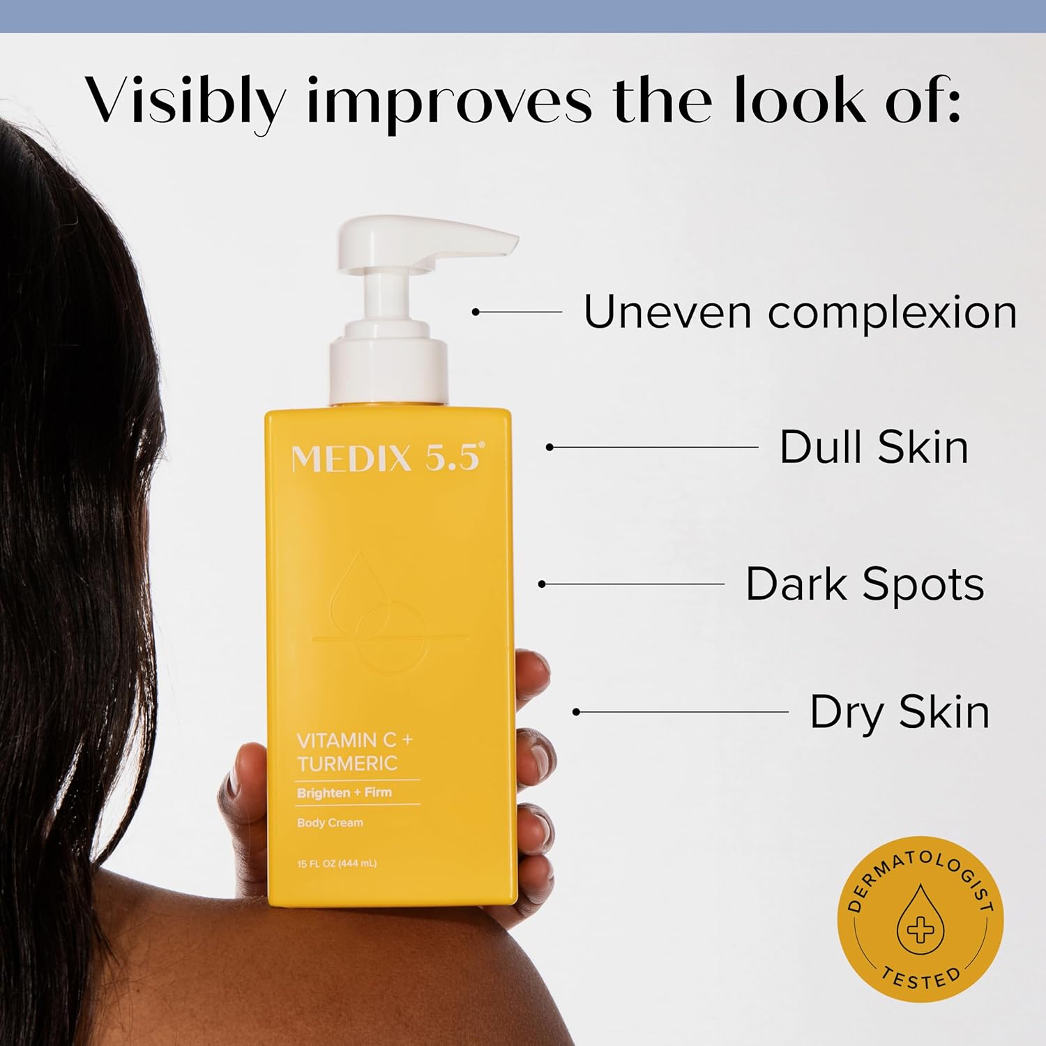 MEDIX Vitamin C Cream + Niacinamide Brightening Body Lotion