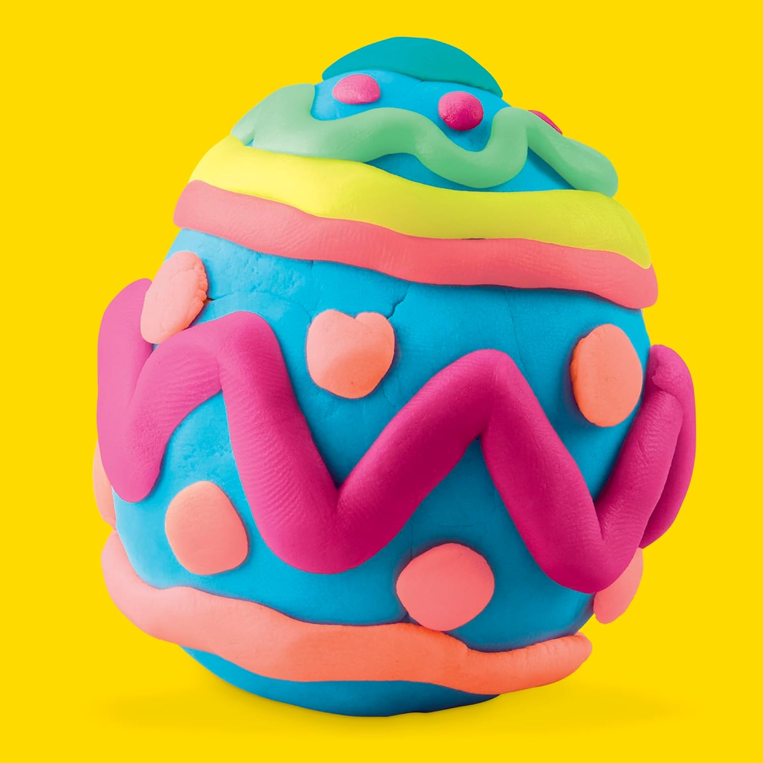 Play-Doh Eggs 24-Pack, Dinosaur & Dragon Egg Hunt Toys, Modeling Compound for