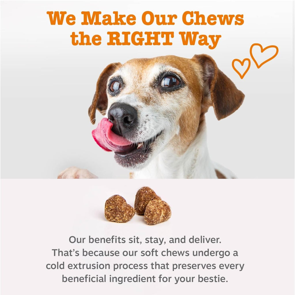 Zesty Paws Dog Multivitamin, Chewable Dog Vitamins and Supplements for Hip &