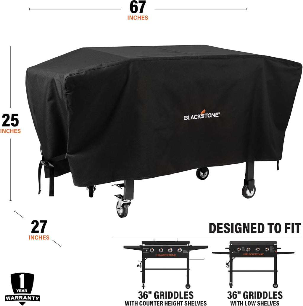 Blackstone 36 inch Griddle Cover Water Resistant 600D Polyester Heavy Duty