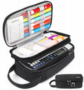 Pencil Case Large, High Capacity Canvas Big Pencil Pouch Organizer Holder