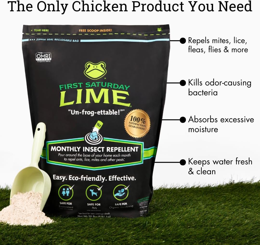 First Saturday Lime Insect Deterrent-20LB Bag