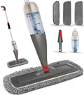 Spray Mop for Floor Cleaning with Washable Pads, Microfiber Wet Mops with 800