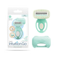 Schick Intuition Go Disposable Razor for Sensitive Skin, 1ct, Razors