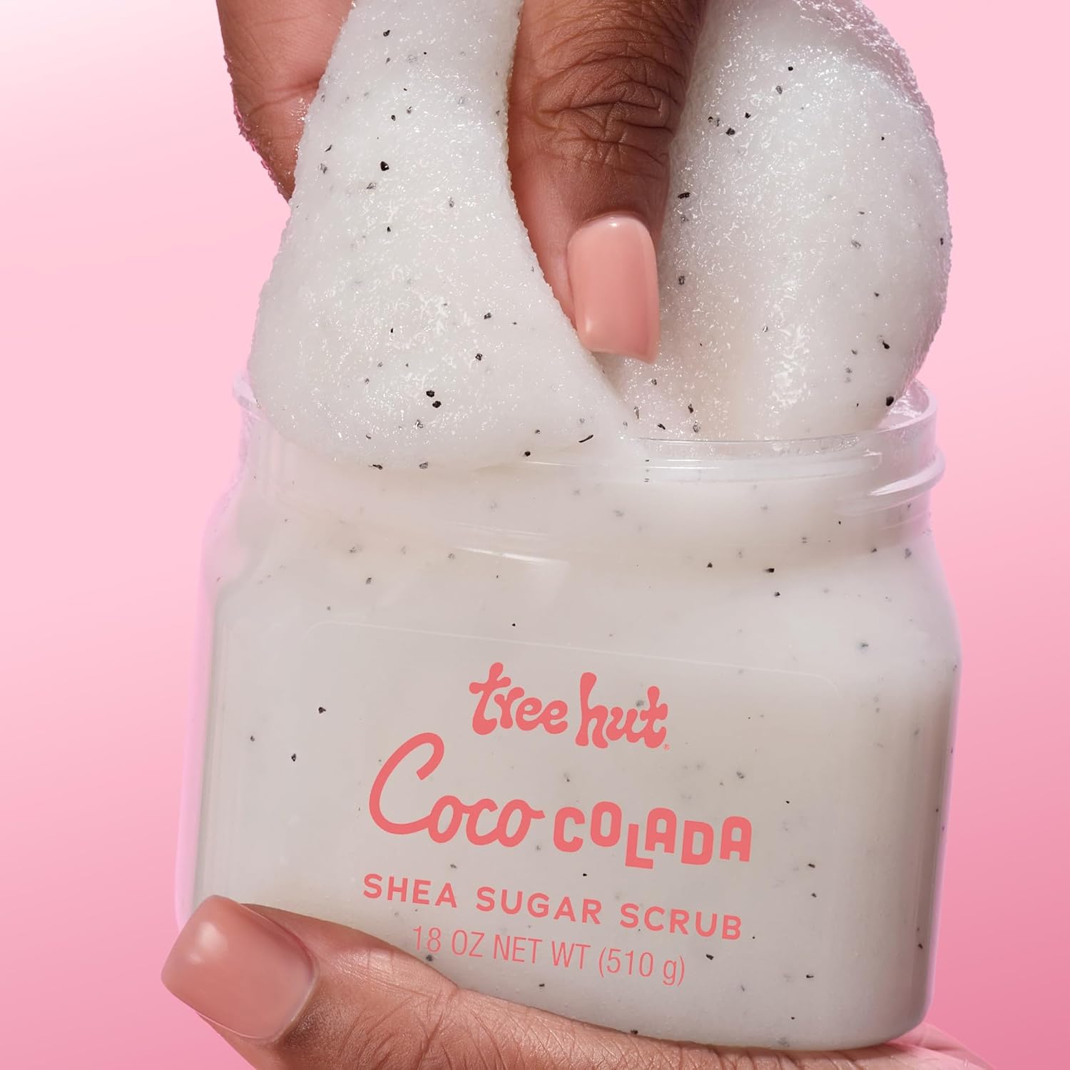 Tree Hut Coco Colada Shea Sugar Scrub, Exfoliating & Hydrating Body Scrub