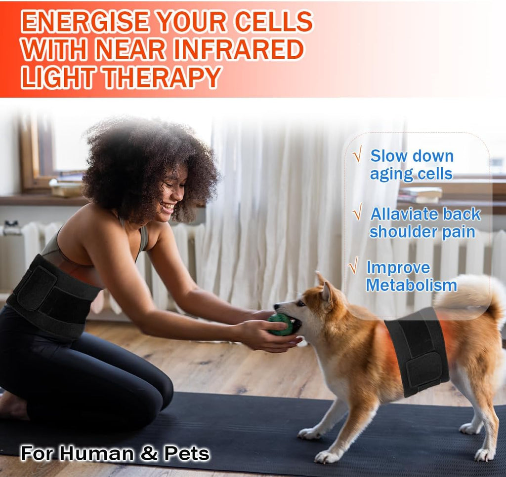 Red Light Therapy Infrared Light Therapy Pad for Body Pain NIR Deep Therapy
