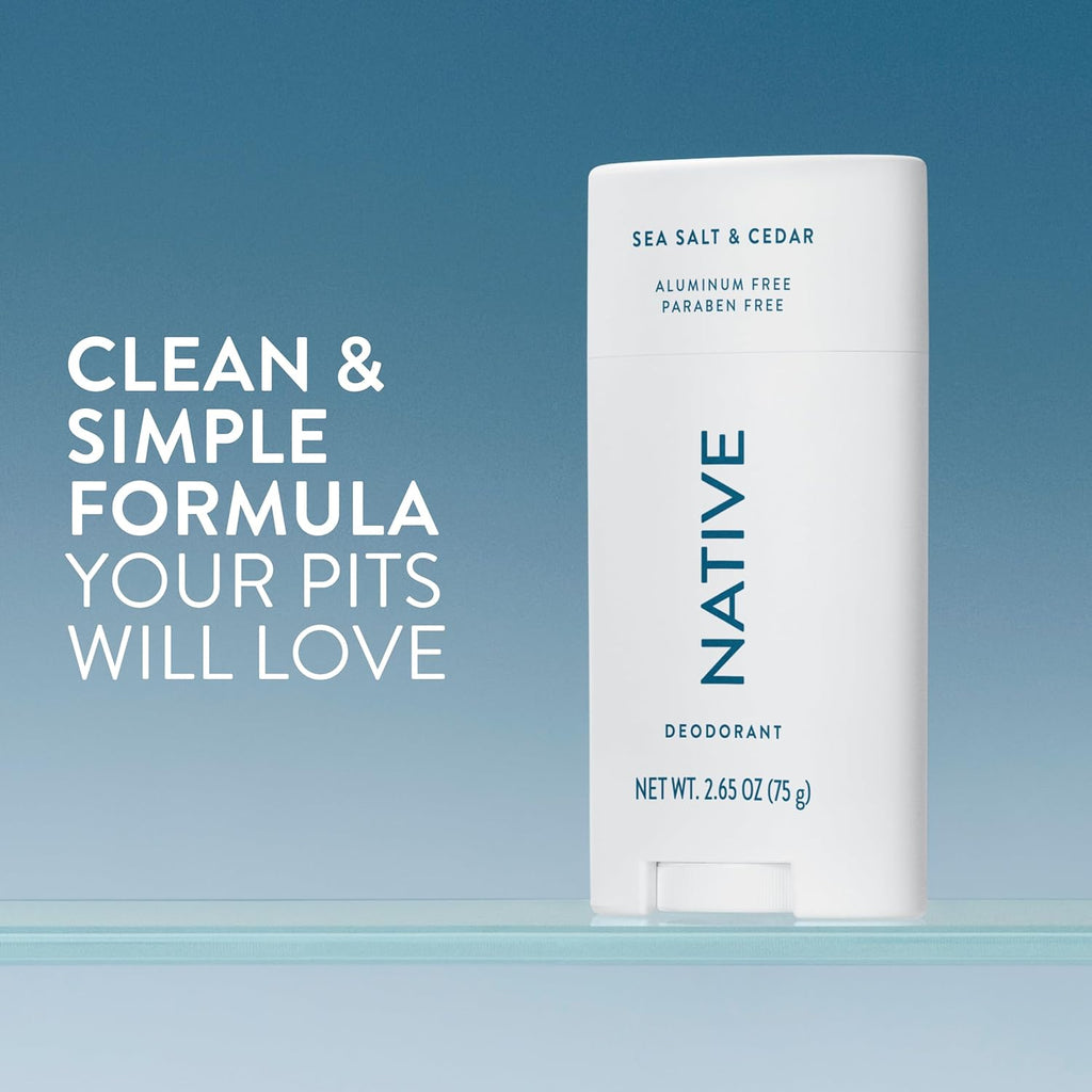 Native Deodorant Contains Naturally Derived Ingredients, 72 Hour Odor